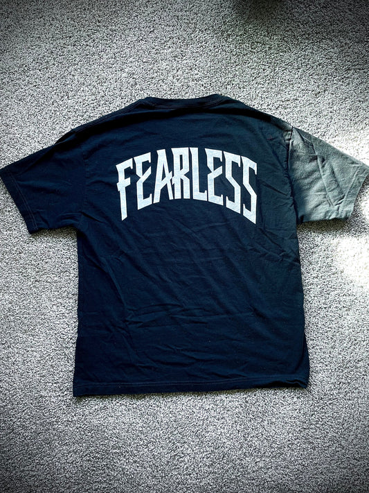 FEARLESS FRONT logo oversized tee